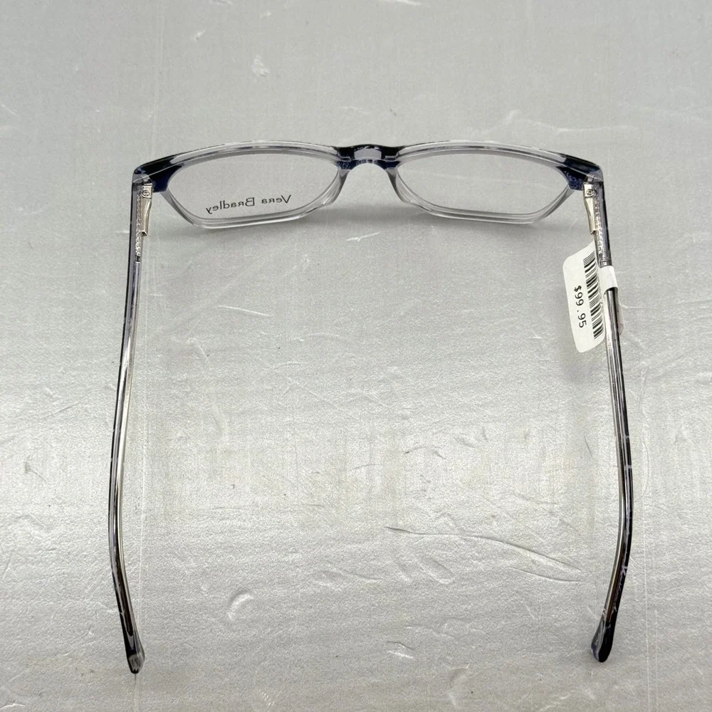 Vera Bradley Andie 5216 Blue‎ Floral Cat Eye Optical Glasses Frames New